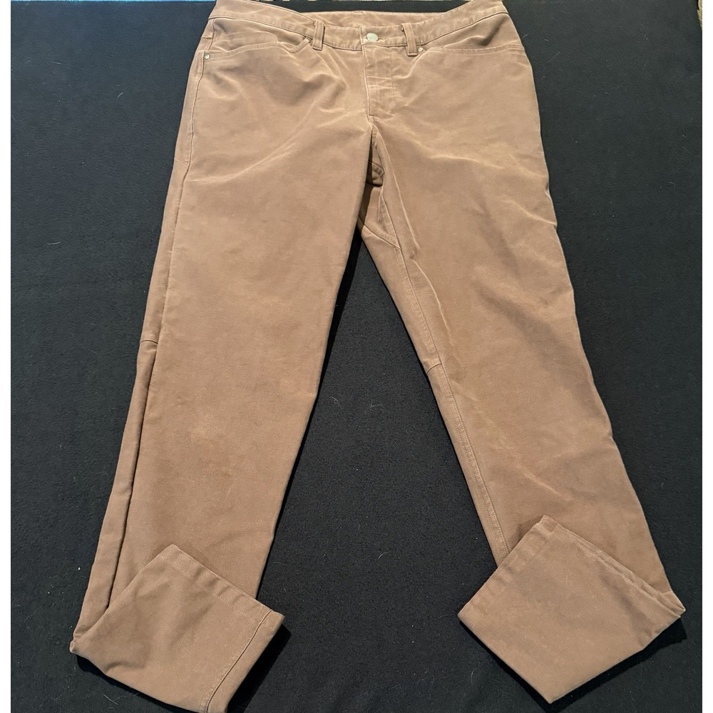 Lululemon Slim Fit‎ Pants ABC Mens 32"x32 Medium Brown